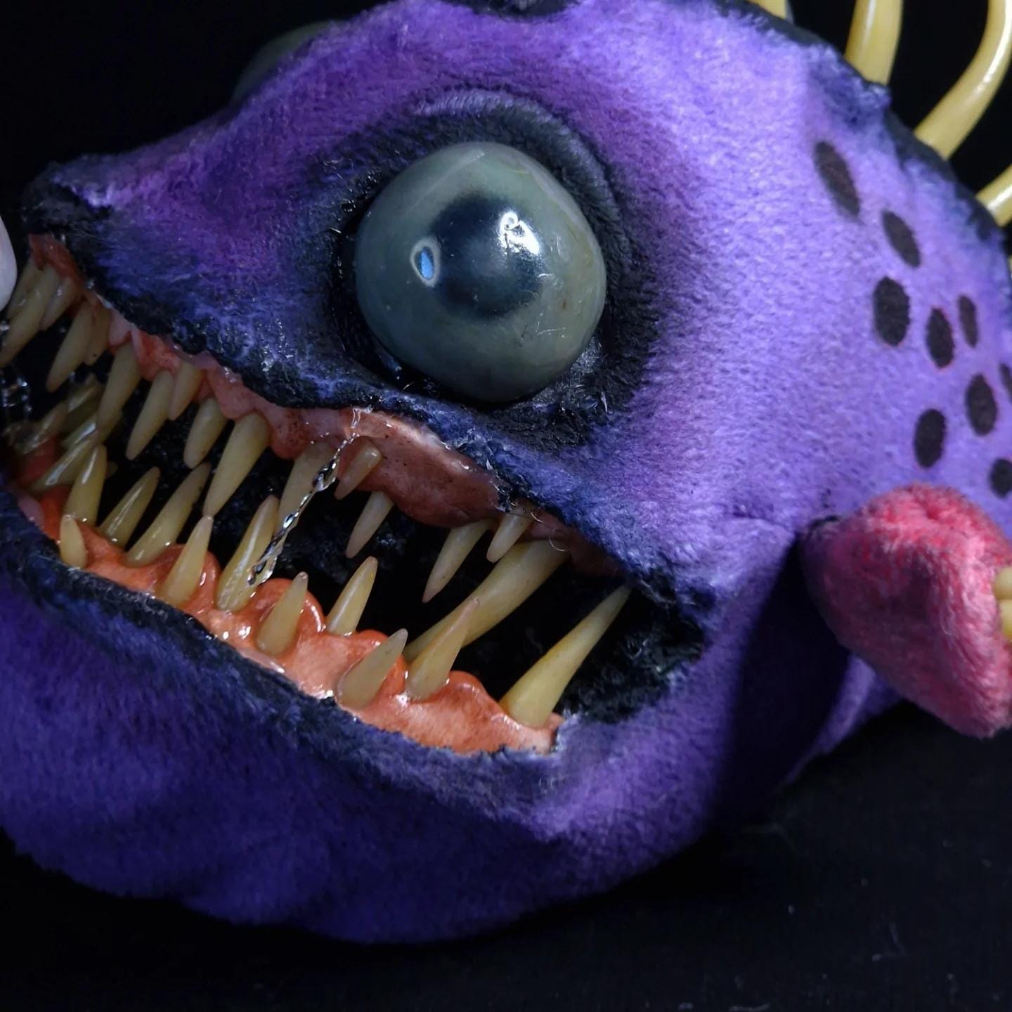 Deep Sea anglerfish plushie