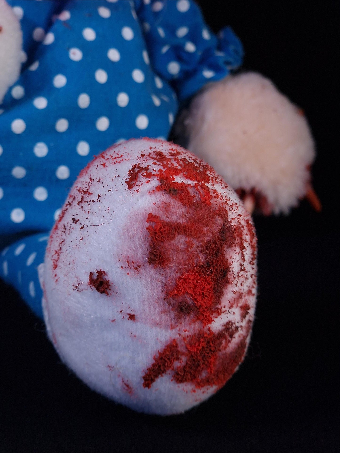 Clown plushie with blue hat