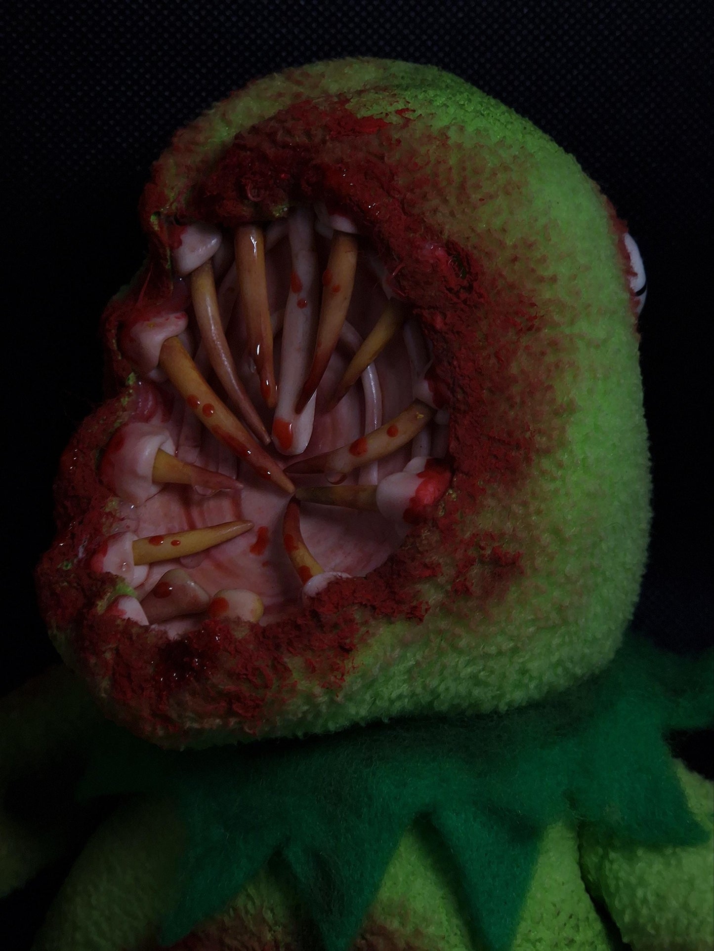 Kermit the frog gore plushie
