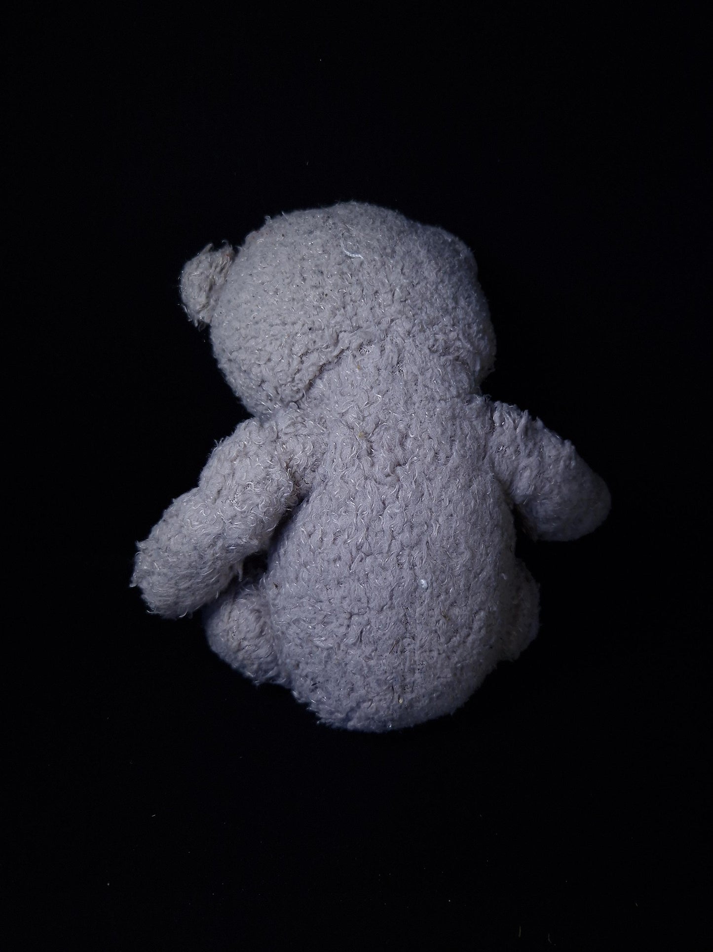 Creepy horror scary teddy bear disturbing spooky haunted stuffed animal toy frightening terrifying monster eyes handmade plushie unique